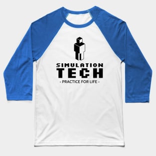 Simulation Tech 3 Baseball T-Shirt